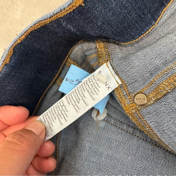 Spanx Flare Jeans Midnight Shade size L - Picture 8 of 13